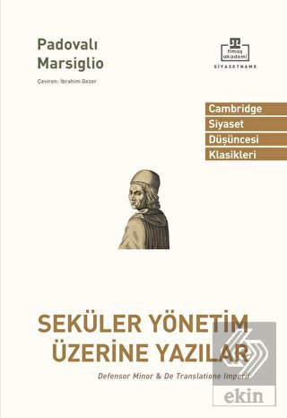 Seküler Yönetim Üzerine Yazılar