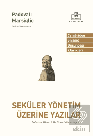 Seküler Yönetim Üzerine Yazılar