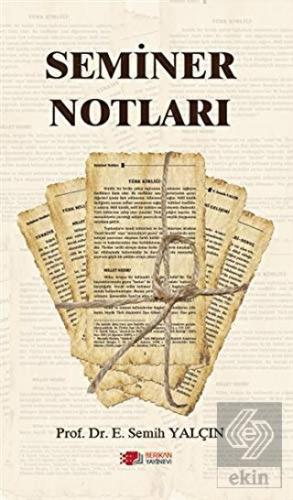 Seminer Notları