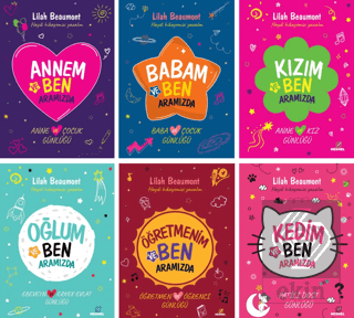 Sen ve Ben Aramızda Günlük Serisi 6 Kitap Takım