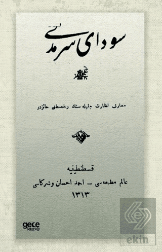 Sevda-yı Sermedi (Osmanlıca)