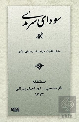 Sevda-yı Sermedi (Osmanlıca)