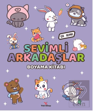 Sevimli Arkadaşlar Boyama Kitabı