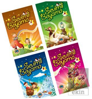 Sevimli Boyama (4 Kitap Takım)
