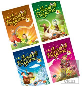 Sevimli Boyama (4 Kitap Takım)
