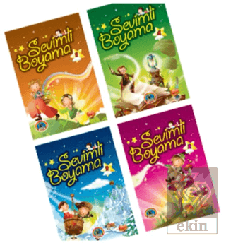 Sevimli Boyama (4 Kitap Takım)