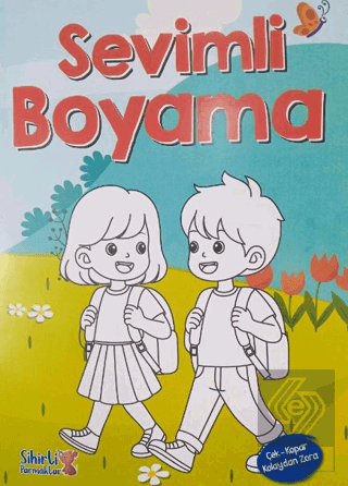 Sevimli Boyama Çek-Kopar Kolaydan Zora