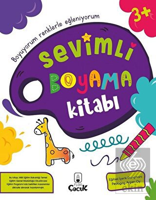 Sevimli Boyama Kitabı 3 Yaş
