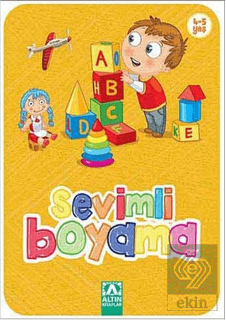 Sevimli Boyama (Sarı)