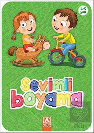 Sevimli Boyama (Yeşil)