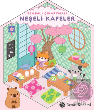 Sevimli Çıkartmalı - Neşeli Kafeler