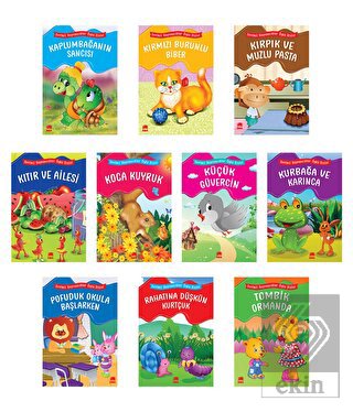 Sevimli Hayvancıklar Öykü Dizisi Düz Yazılı (10 Ki