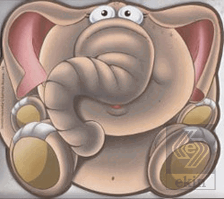 Sevimli Hayvanlar Çıkartmalı Boyama - Fil