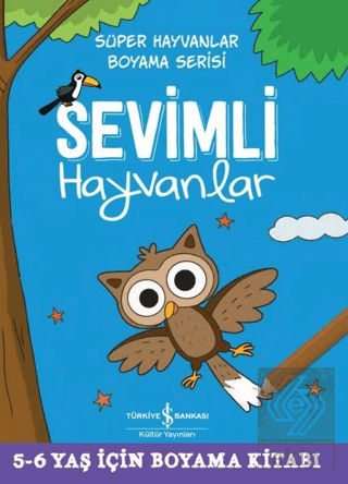 Sevimli Hayvanlar - Süper Hayvanlar Boyama Serisi
