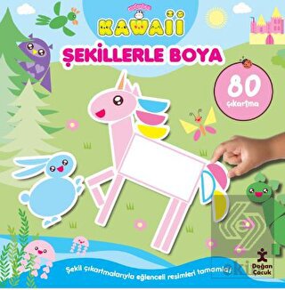 Sevimliler Kawaii Şekillerle Boya