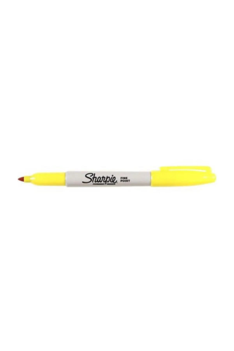 Sharpie Fine Permanent markör-Koyu sarı