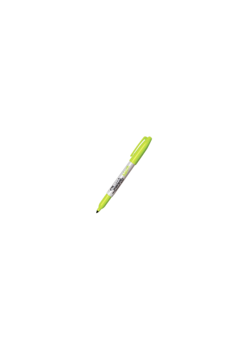 Sharpie Neon Permanent markör, Fosforlu yeşil