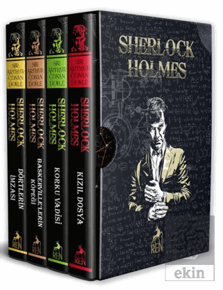 Sherlock Holmes 4 Kitap Özel Baskı Set