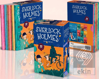 Sherlock Holmes Turuncu Kutulu 10 Kitaplık Set Sir Arthur Conan Doyle 