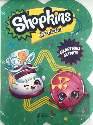 Shopkins Cicibiciler Çıkartmalı Aktivite - Yeşil K