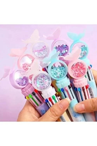 SHUN LEI 10 RENK TÜKENMEZ KALEM