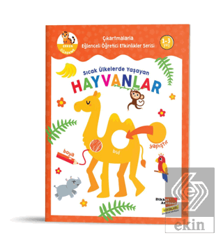 Sıcak Ülkelerde Yaşayan Hayvanlar - Çıkartmalarla