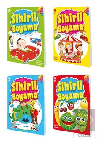 Sihirli Boyama (4 Kitap Takım)