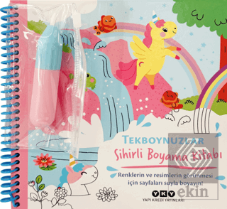 Sihirli Boyama Kitabı - Tekboynuzlar