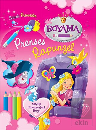 Sihirli Prensesler Boyama - Prenses Rapunzel