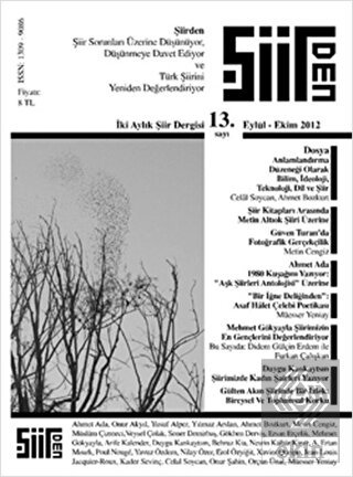 Şiirden İki Aylık Şiir Dergisi Sayı: 13