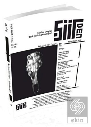 Şiirden iki Aylık Şiir Dergisi Sayı: 19