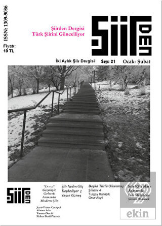 Şiirden İki Aylık Şiir Dergisi Sayı: 21