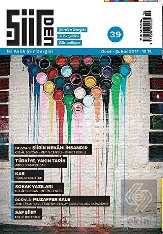 Şiirden İki Aylık Şiir Dergisi Sayı: 39 Ocak - Şub