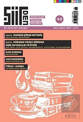 Şiirden İki Aylık Şiir Dergisi Sayı: 40 Mart-Nisan