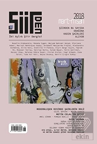 Şiirden İki Aylık Şiir Dergisi Sayı: 46 Mart - Nis