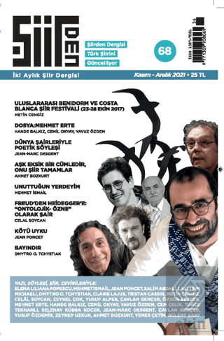 Şiirden İki Aylık Şiir Dergisi Sayı: 68 Kasım - Aralık 2021