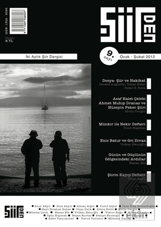 Şiirden İki Aylık Şiir Dergisi Sayı: 9