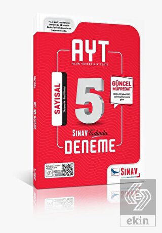 Sınav AYT Sayısal 5 Deneme