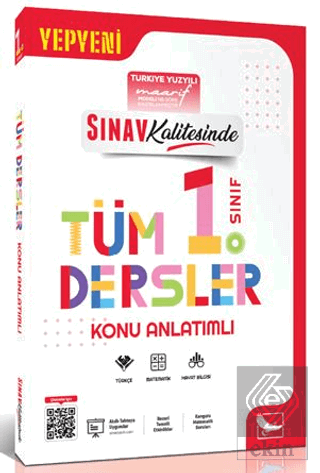Sınav Kalitesinde 1. Sınıf Tüm Dersler Konu Anlatımlı