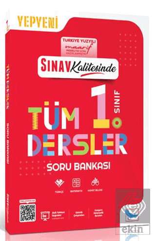 Sınav Kalitesinde 1. Sınıf Tüm Dersler Soru Bankası