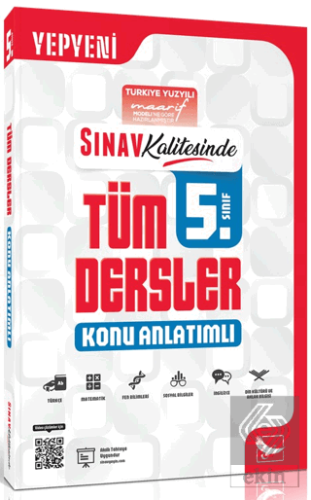Sınav Kalitesinde 5. Sınıf Tüm Dersler Konu Anlatımlı