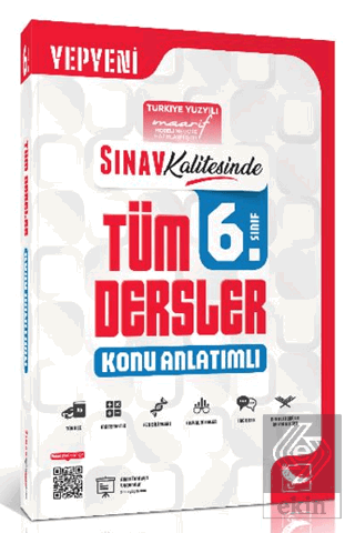 Sınav Kalitesinde 6. Sınıf Tüm Dersler Konu Anlatımlı