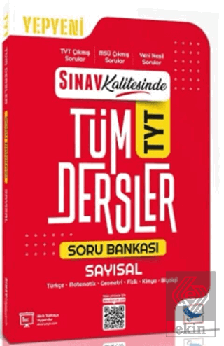 Sınav Kalitesinde TYT Sayısal Tüm Dersler Soru Ban