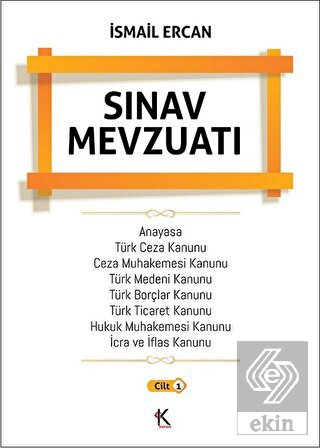 Sınav Mevzuatı Cilt 1