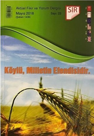 Sır Aktüel Fikir ve Yorum Dergisi Sayı: 23 Mayıs 2