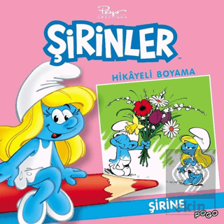 Şirine Hikayeli Boyama - Şirinler