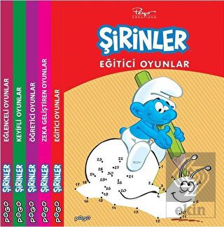 Şirinler Oyun Kitapları Seti (5 Kitap Takım)