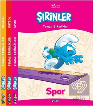 Şirinler Temalı Aktiviteler Seti (3 Kitap Takım)