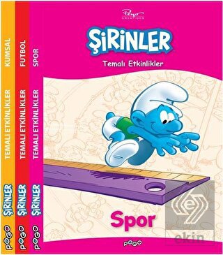 Şirinler Temalı Aktiviteler Seti (3 Kitap Takım)