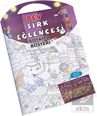 Sirk Eğlencesi Dev Boyama Posteri